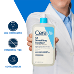 ژل شستشوی صورت سراوی | SA Smoothing | پوست حساس, پوست خشک, پوست مختلط | 263ml - Image 2