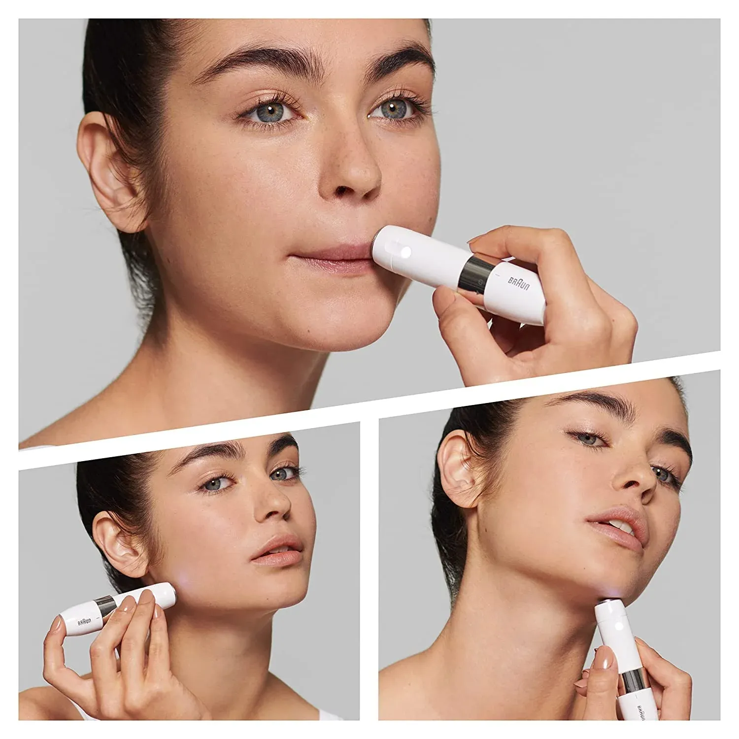 Braun Trimmer Facial Hair شیور بانوان براون
