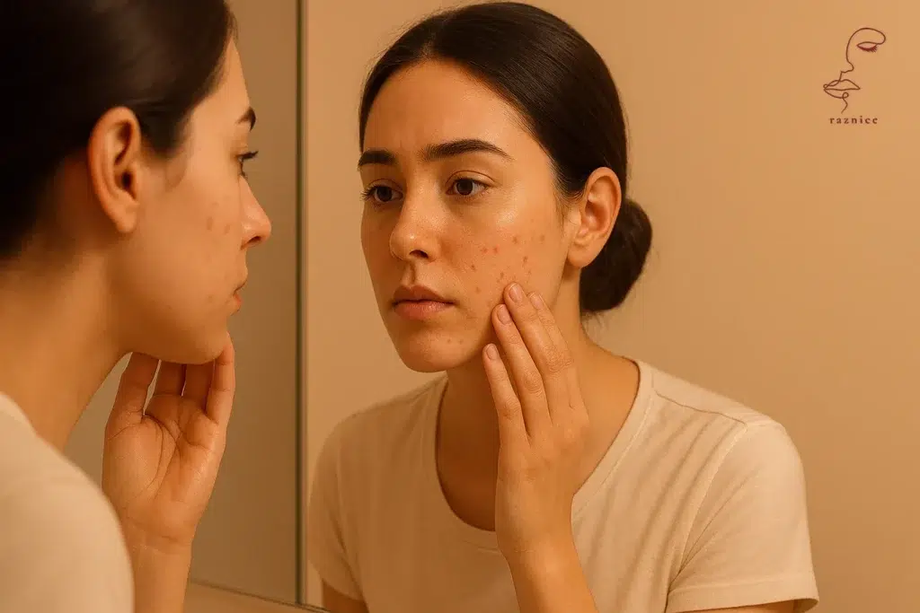 علت جوش صورت