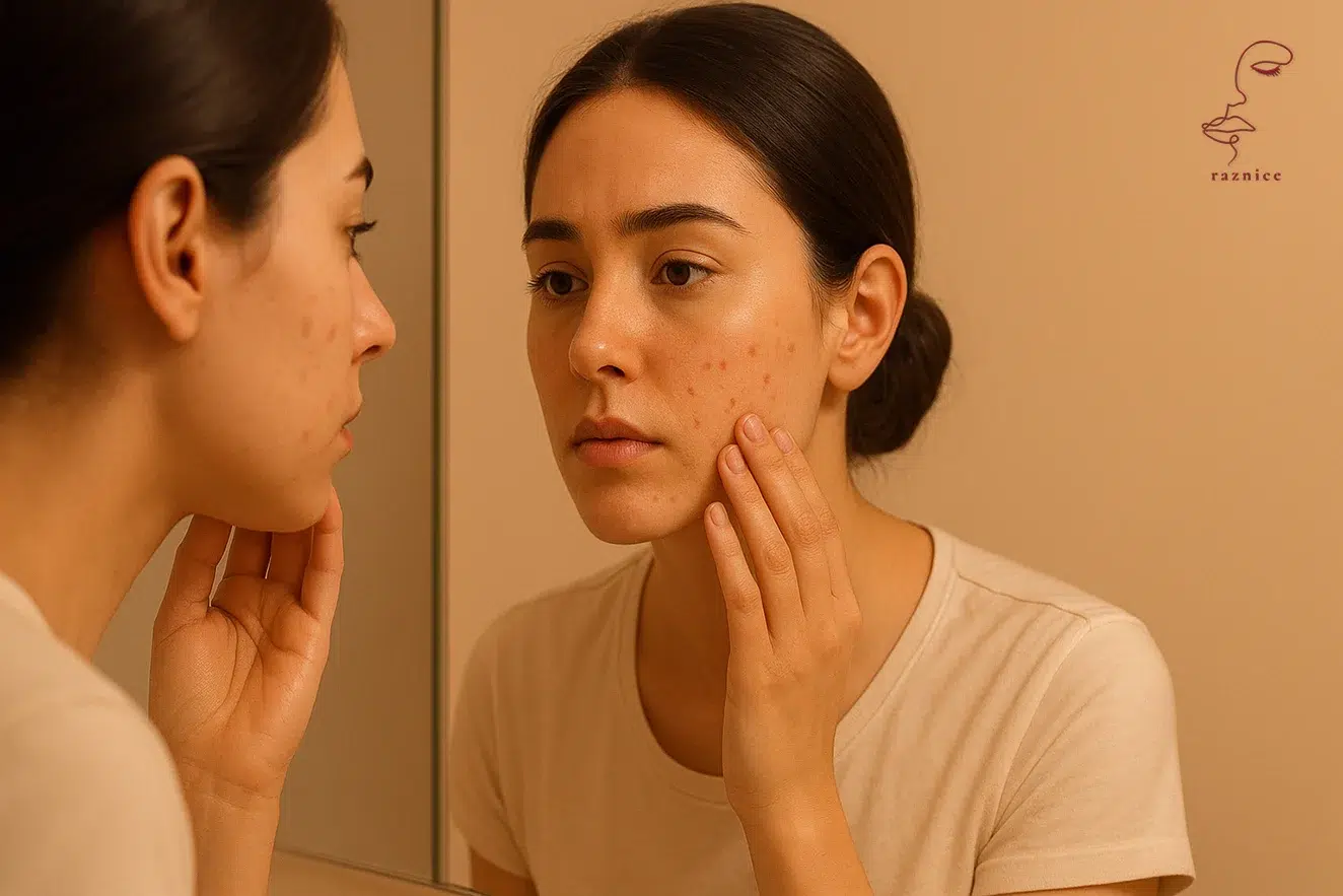 علت جوش صورت